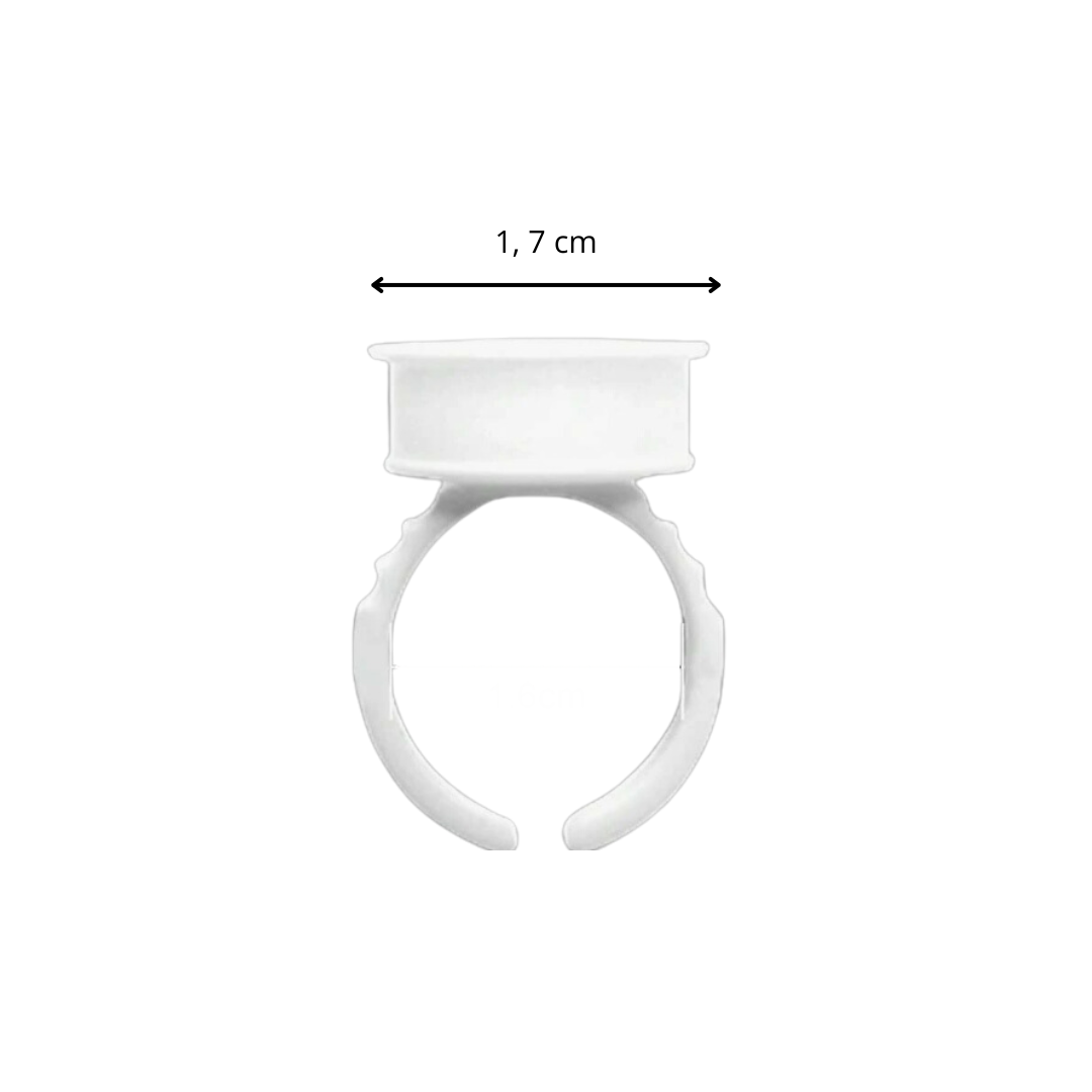 Bague en plastique x50
