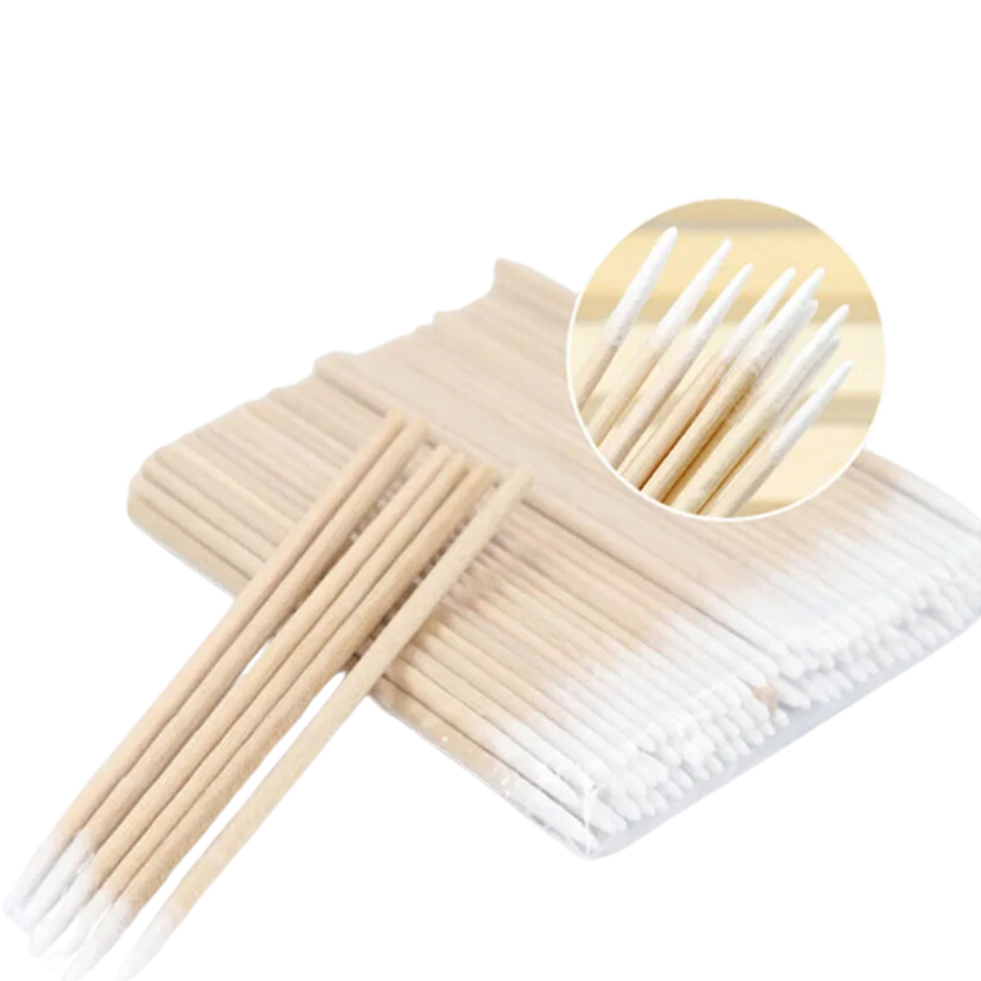 Applicateur micro pointu en coton x100